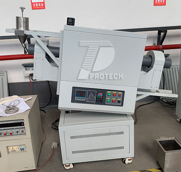 Экспериментальная малая вращающаяся печь